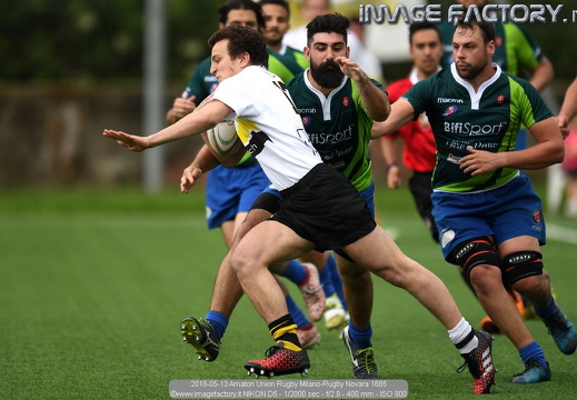 2018-05-13 Amatori Union Rugby Milano-Rugby Novara (50-12)